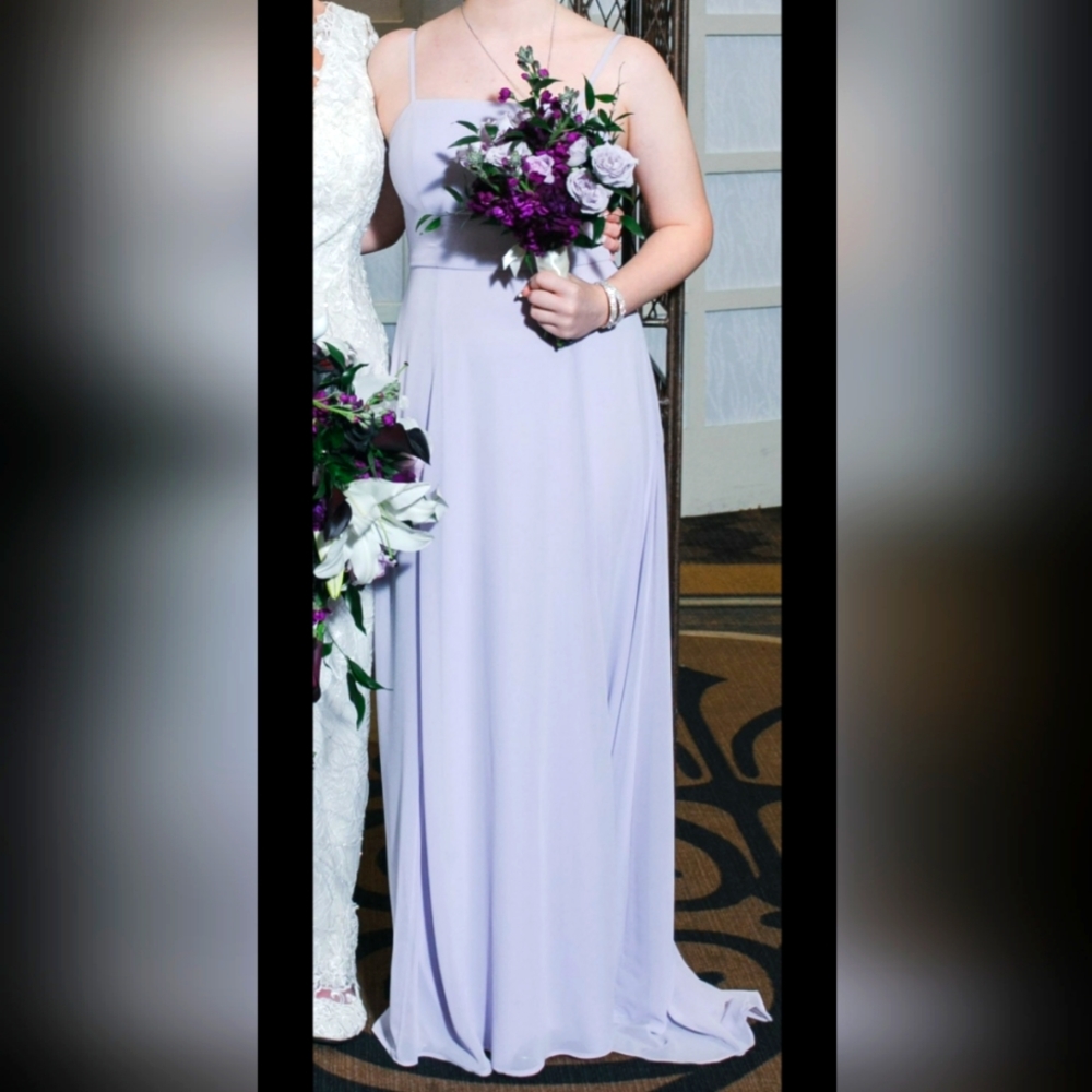 Size 4 Iris purple bridesmaid dress